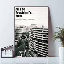 All the President's Men, Movie Poster, Wall Art Prints, Canvas Material Gift, Keepsake, Home Decor, Live Room Wall Art 1605236133