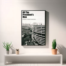 All the President's Men, Movie Poster, Wall Art Prints, Canvas Material Gift, Keepsake, Home Decor, Live Room Wall Art 1605236133
