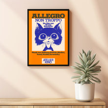 Allegro Non Troppo Movie Poster Print, Canvas Wall Art, Room Decor, Movie Art