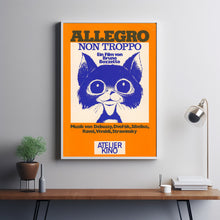 Allegro Non Troppo Movie Poster Print, Canvas Wall Art, Room Decor, Movie Art