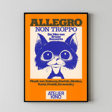 Allegro Non Troppo Movie Poster Print, Canvas Wall Art, Room Decor, Movie Art