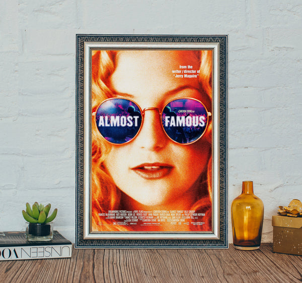 Almost Famous Movie Poster, Almost Famous (2000) Classic Vintage Movie Poster, Classic Movie Canvas Cloth Poster 1635222836