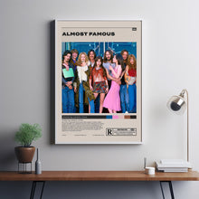 Almoust Famous Poster,Cameron Crowe, Minimalist Movie Poster