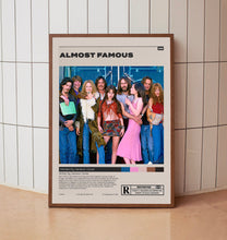 Almoust Famous Poster,Cameron Crowe, Minimalist Movie Poster