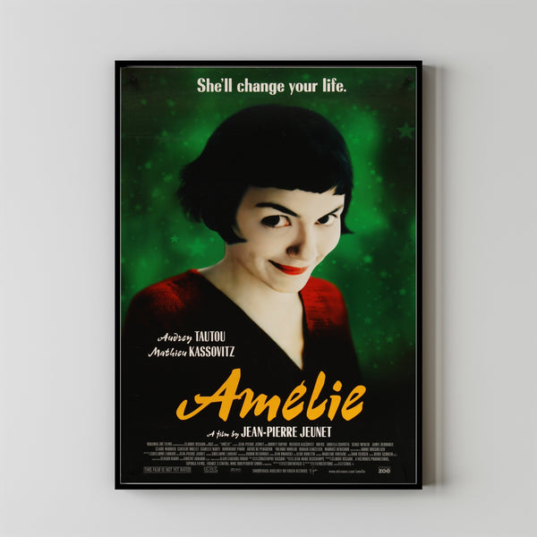 Amélie Movie Poster,Film Fan Collectibles,Vintage Movie Poster,Home Decor,Wall Art,Poster Gifts