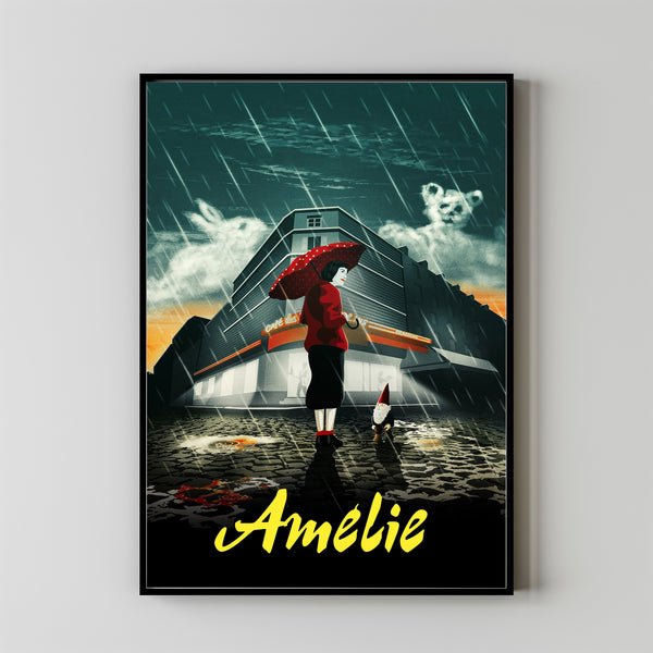 Amélie Movie Poster,Film Fan Collectibles,Vintage Movie Poster,Home Decor,Wall Art,Poster Gifts 1