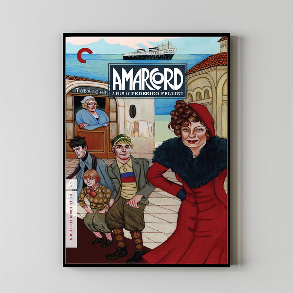 Amarcord Movie Poster,Film Fan Collectibles,Vintage Movie Poster,Home Decor,Wall Art,Poster Gifts
