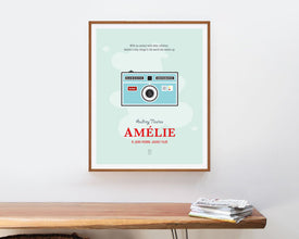 Amelie - Minimalist Poster, Amelie Movie Poster, Minimalist Print, Amelie Poulain, Audrey Tautou, Mathieu Kassovitz, Jean-Pierre Jeunet 607342200
