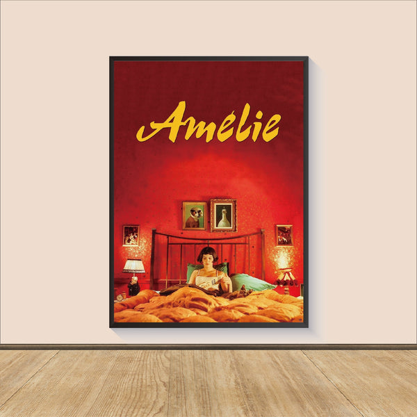 Amelie Movie Poster Print, Canvas Wall Art,  Home Decor, Movie Art, Personalized gift, Movie Print, Art Print, Film Art Poster 1558773838