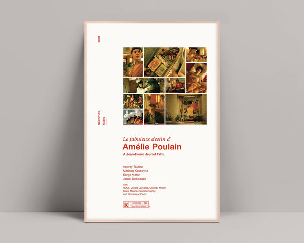Amelie Movie Poster, Amelie Print, Amélie Poulain, Audrey Tautou, Mathieu Kassovitz, Jean-Pierre Jeunet, Jamel Debbouze, Dominique Pinon 697313443