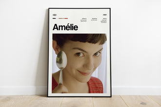 Amelie Movie Poster, Amelie Wall Decor, Amelie Poster Print, Movie Wall Decor, Vintage Retro Art Print, Amelie Poulain 1437955549