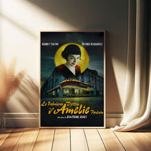 Amelie Poster, Classic Movie Vintage Poster Poster Horror- Room Decor Wall Art - Canvas Fabric Print - Poster Gift 1617657345