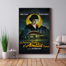 Amelie Poster, Classic Movie Vintage Poster Poster Horror- Room Decor Wall Art - Canvas Fabric Print - Poster Gift 1617657345