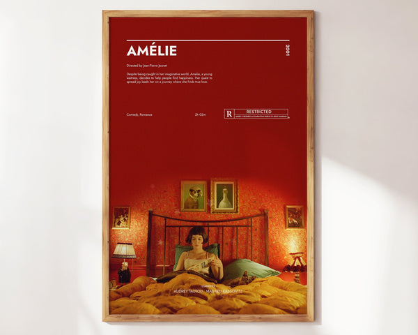 Amelie  Poster  Art Print  Movie Posters  Gift for Movie lovers 1301309155