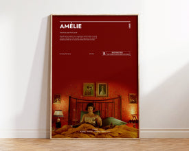 Amelie  Poster  Art Print  Movie Posters  Gift for Movie lovers 1301309155