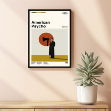 American Psycho Movie Poster, American Psycho Poster, Retro Movie, Retro Modern, Movie Print, High Quality