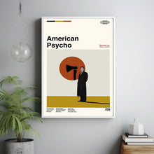 American Psycho Movie Poster, American Psycho Poster, Retro Movie, Retro Modern, Movie Print, High Quality