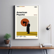 American Psycho Movie Poster, American Psycho Poster, Retro Movie, Retro Modern, Movie Print, High Quality