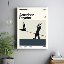 American Psycho Poster, Mary Harron Film, American Psycho Movie Poster, American Psycho Print, American Psycho Art, Film Art, Photo Art