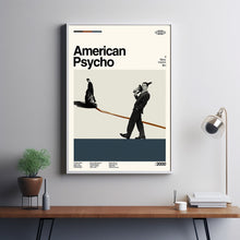 American Psycho Poster, Mary Harron Film, American Psycho Movie Poster, American Psycho Print, American Psycho Art, Film Art, Photo Art