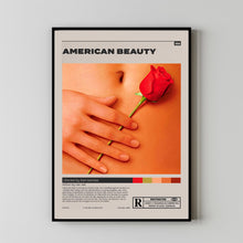 American Beauty Poster,Sam Mendes, Minimalist Movie Poster