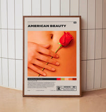 American Beauty Poster,Sam Mendes, Minimalist Movie Poster