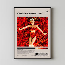 American Beauty Poster,Sam Mendes, Minimalist Movie Poster 1
