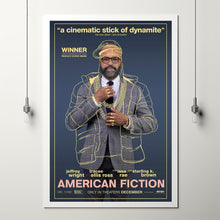 American Fiction Movie Poster 2023 FilmRoom Decor Wall ArtPoster GiftCanvas prints 1
