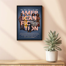 American Fiction Movie Poster 2023 FilmRoom Decor Wall ArtPoster GiftCanvas prints 2
