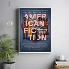 American Fiction Movie Poster 2023 FilmRoom Decor Wall ArtPoster GiftCanvas prints 2