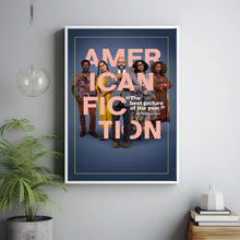 American Fiction Movie Poster Art Print Movie Posters Gift for Movie lovers