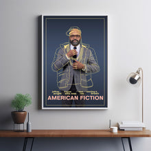 American Fiction Movie Poster Art Print Movie Posters Gift for Movie lovers 2