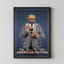 American Fiction Movie Poster Art Print Movie Posters Gift for Movie lovers 2