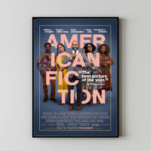 American Fiction Movie Poster Art Print Movie Posters Gift for Movie lovers 3