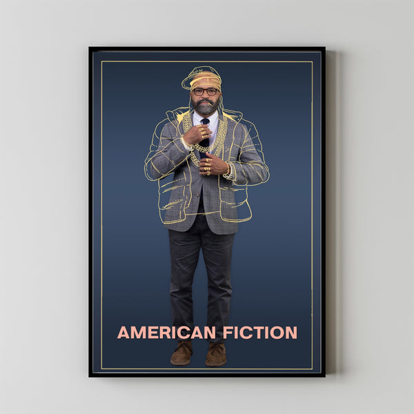 American Fiction Movie Poster Art Print Movie Posters Gift for Movie lovers 4