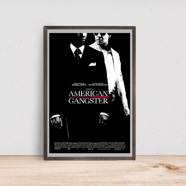 American Gangster Movie Poster, Room Decor, Home Decor, Art Poster for Gift 1687333743