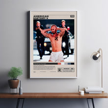 American History X, Tony Kaye, Minimalist Movie Poster, A3 poster