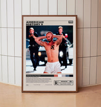 American History X, Tony Kaye, Minimalist Movie Poster, A3 poster