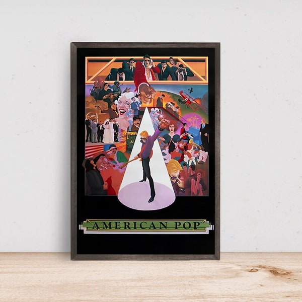 American Pop Movie Poster, Room Decor, Home Decor, Art Poster for Gift 1670576927
