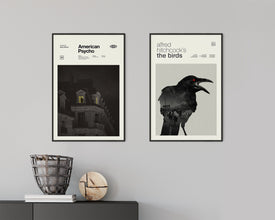 American Psycho - Minimalist Poster, American Psycho Poster, Christian Bale, Jared Leto, Reese Witherspoon, Josh Lucas, Chloë Sevigny 1703195178