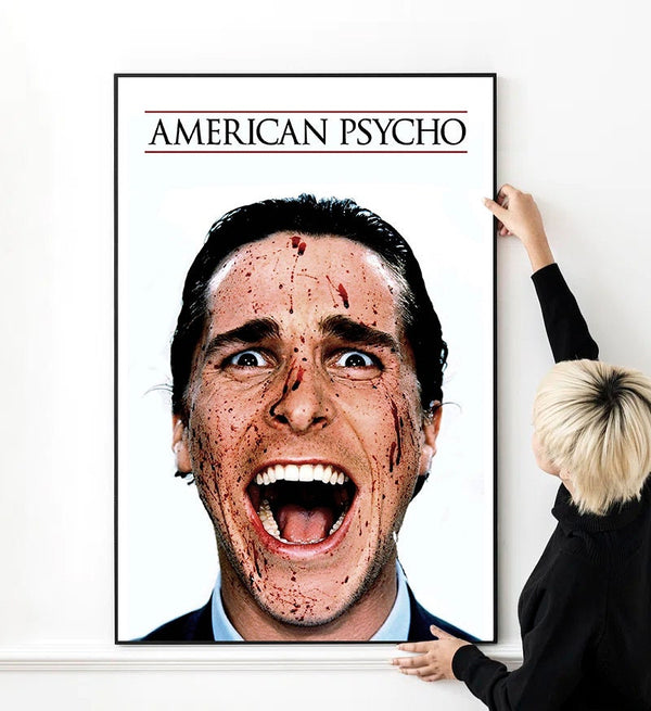 American Psycho Movie Poster High Quality Print Photo Wall Art Silk Multi size 1559104641