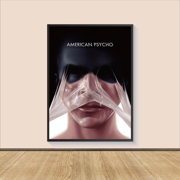 American Psycho Movie Poster Print, Canvas Wall Art, Room Decor, Movie Art, Gifts for HimHer, Movie Print, Art Print 1556559576