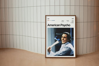 American Psycho Movie Poster, American Psycho Poster, American Psycho Print, American Psycho Wall Decor, Midcentury Modern Wall Art 1441554843