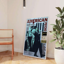 American Psycho, Movie Poster, Mid-Century Poster , Film Wall Art, Modern Wall Art, Christian Bale, , Rare Art Print 1702548644