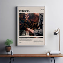 American Symphony, Minimalist Movie Poster, Vintage Retro Art