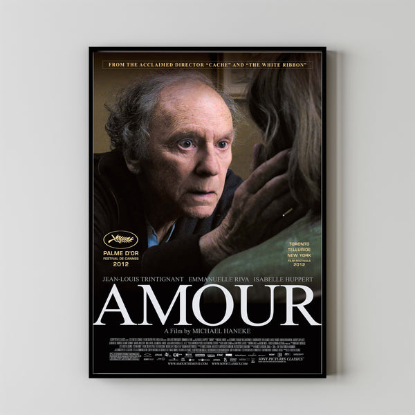 Amour  Movie Poster Art Print Movie Posters Gift for Movie lovers 1