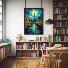 Amsterdam Travel Print - Captivating Netherlands Poster | Ideal for Birthday Present or Wedding Gift