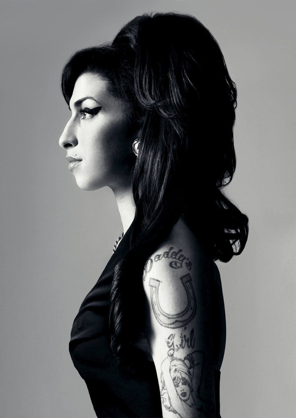 Amy Winehouse Photoshoot Profile Print Wall art Poster 1562484738