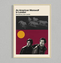 An American Werewolf in London Mid Century Movie Poster  Minimalist Movie Poster    Wall Art Poster 1316205417