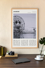 Anaheim California Wall Art Poster Poster Anaheim California  Black White Poster  Poster  Art Gift 1679828256